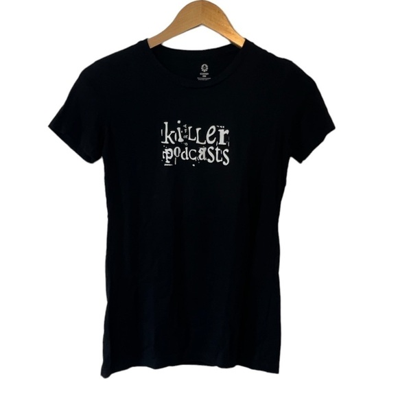 3/$25 🙌🏼 Killer Podcasts Custom Ink Graphic Tee XS - Picture 1 of 4